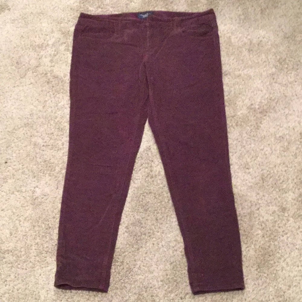 American Eagle corduroy jeggings